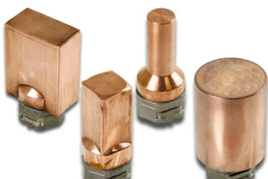 copper electrodes used for electric discharge machining