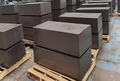 large carbon graphite block